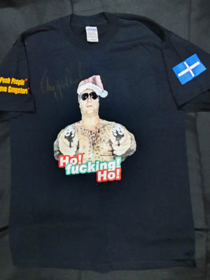 Chopper - Ho! Fucking! Ho! - Signed T-Shirt (Size M)